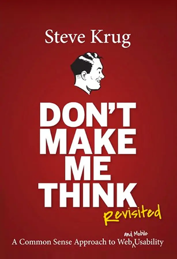 Dont mAke me think book cover